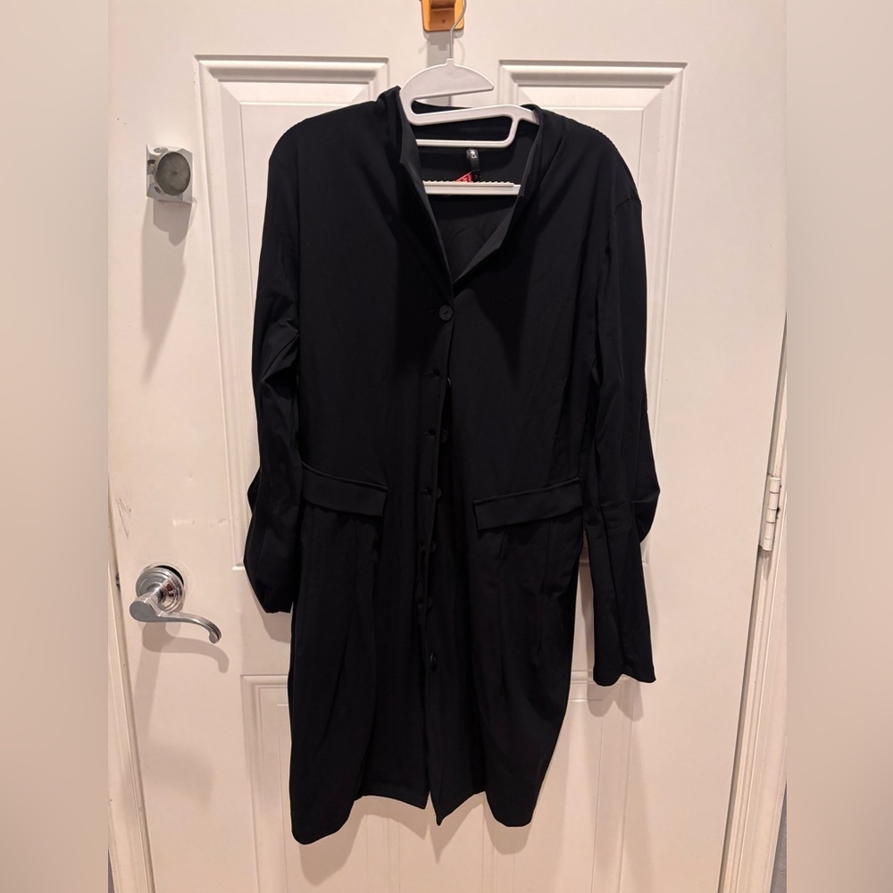 Porto San Francisco Stretchy Ruched  Dress Sz L